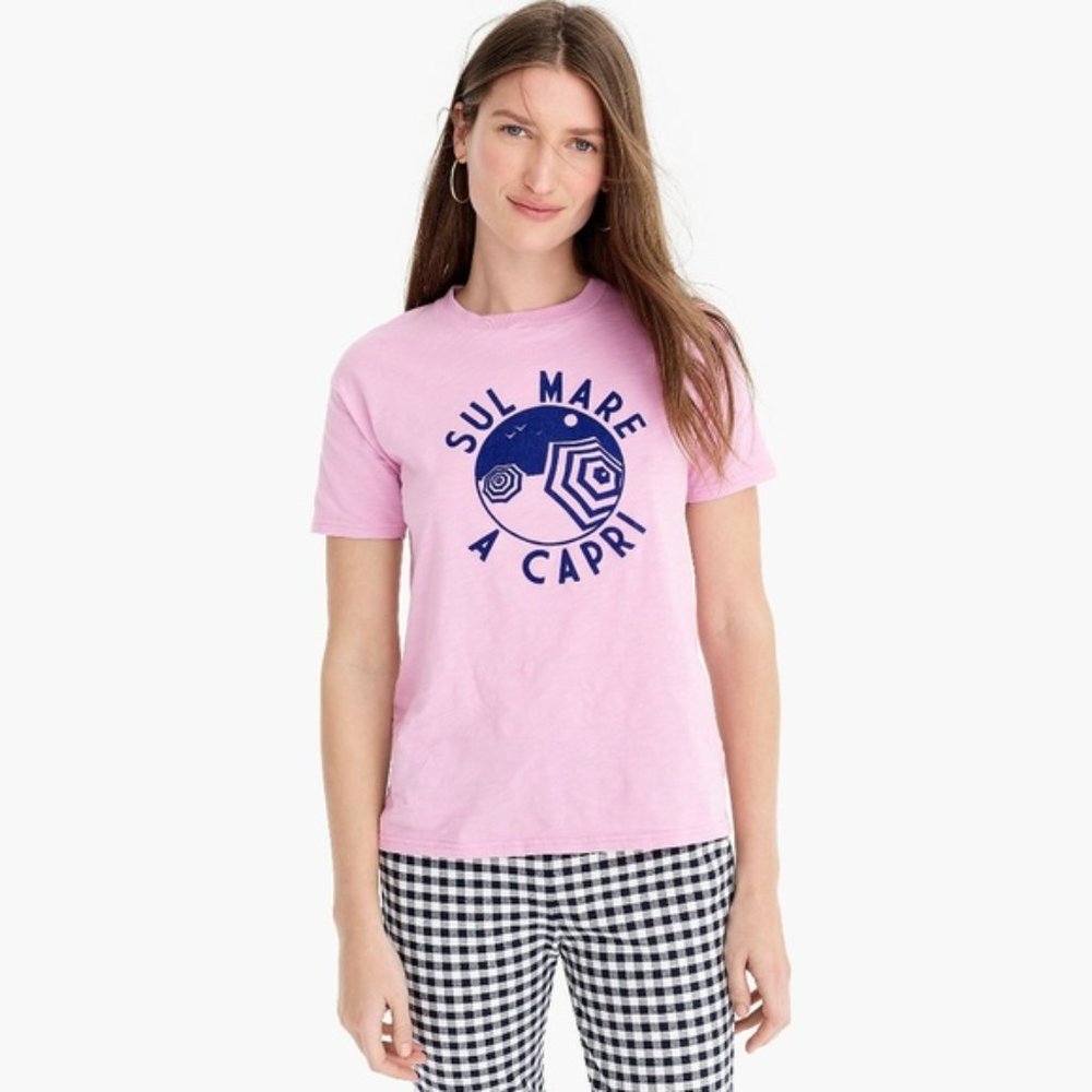 J.Crew "Sul mare a Capri" T-shirt